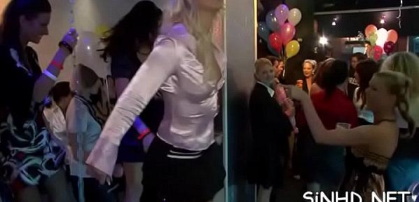 Watch Raucous group banging session Sex Video