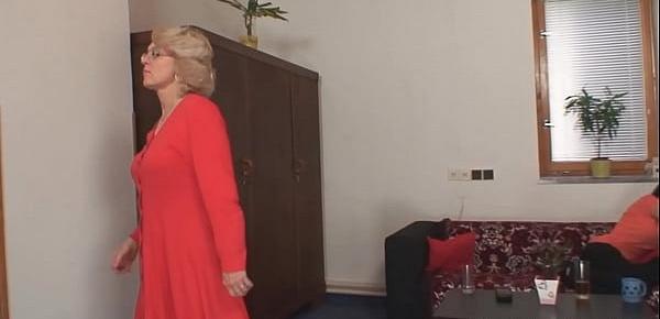 Watch Blonde mother in law him into taboo sex Sex Video