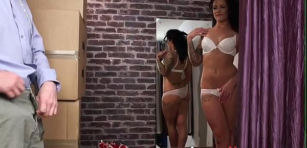 Watch Domina in changing room Sex Video