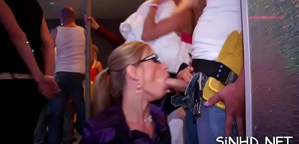 Watch Sensational and wild fuckfest party Sex Video