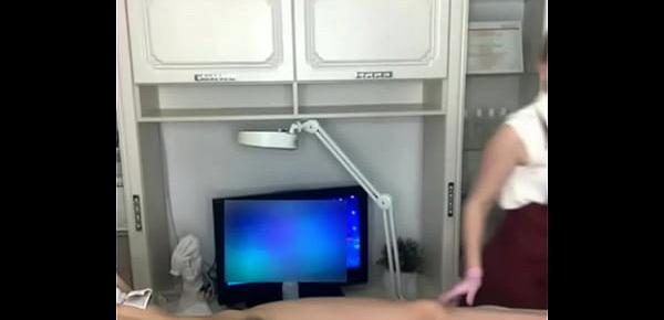 Watch Depilation for a very sexy girl during the procedure i got very wet could i resist stroking her Sex Video