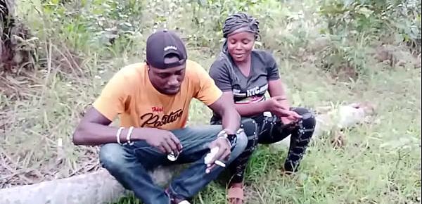 Watch Two campus guys went down the woods to have an outdoor fun they fucked while villagers were passing Sex Video