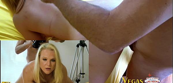Watch Hot blonde in las vegas  does first casting oral anal and fucking Sex Video